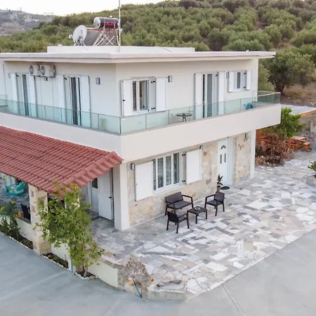 Villa Nontas Ntina With Private Pool & Playground Rethymno  Exterior photo