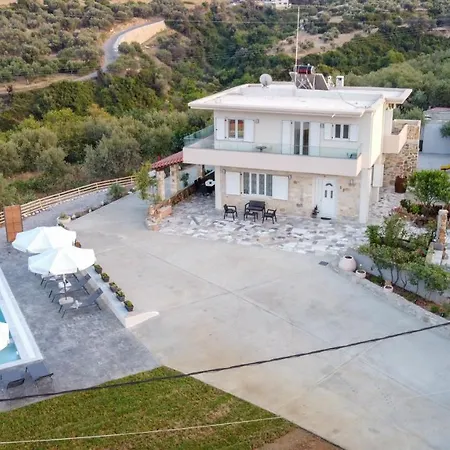 Villa Nontas Ntina With Private Pool & Playground Rethymno  Exterior photo