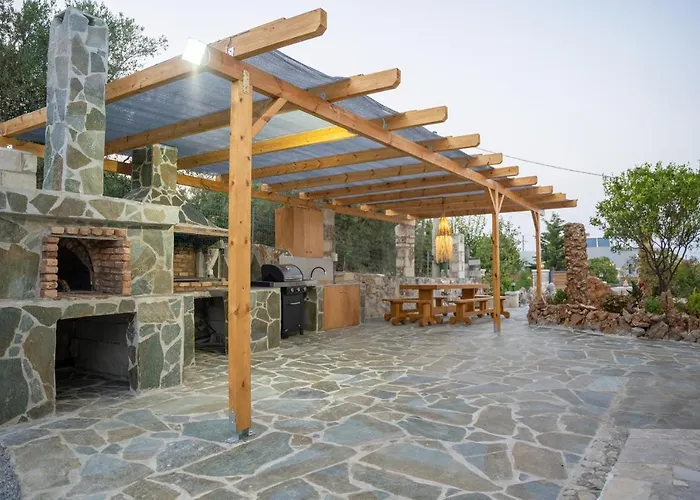 Villa Nontas Ntina With Private Pool & Playground